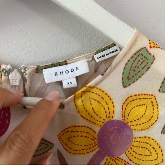 RHODE Serena Printed Dress - Picture 6 of 11